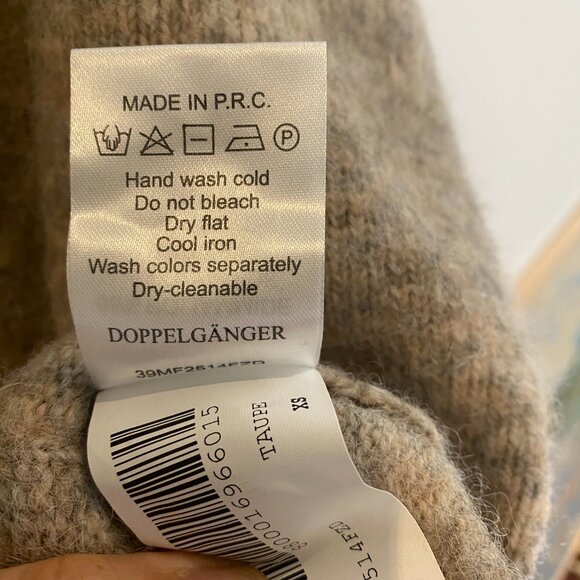 Cream/Natural Doppelganger Sweater - Picture 5 of 6